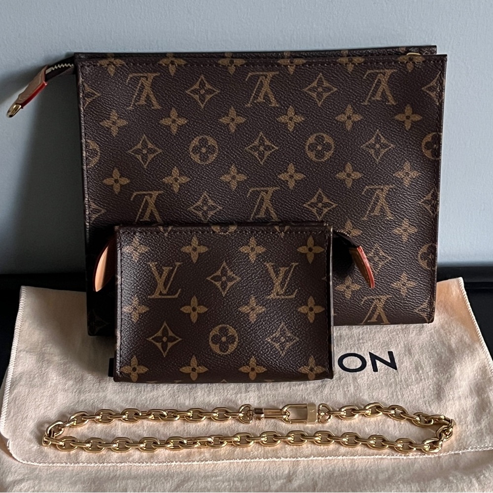 Louis Vuitton Toiletry Pouch on Chain
